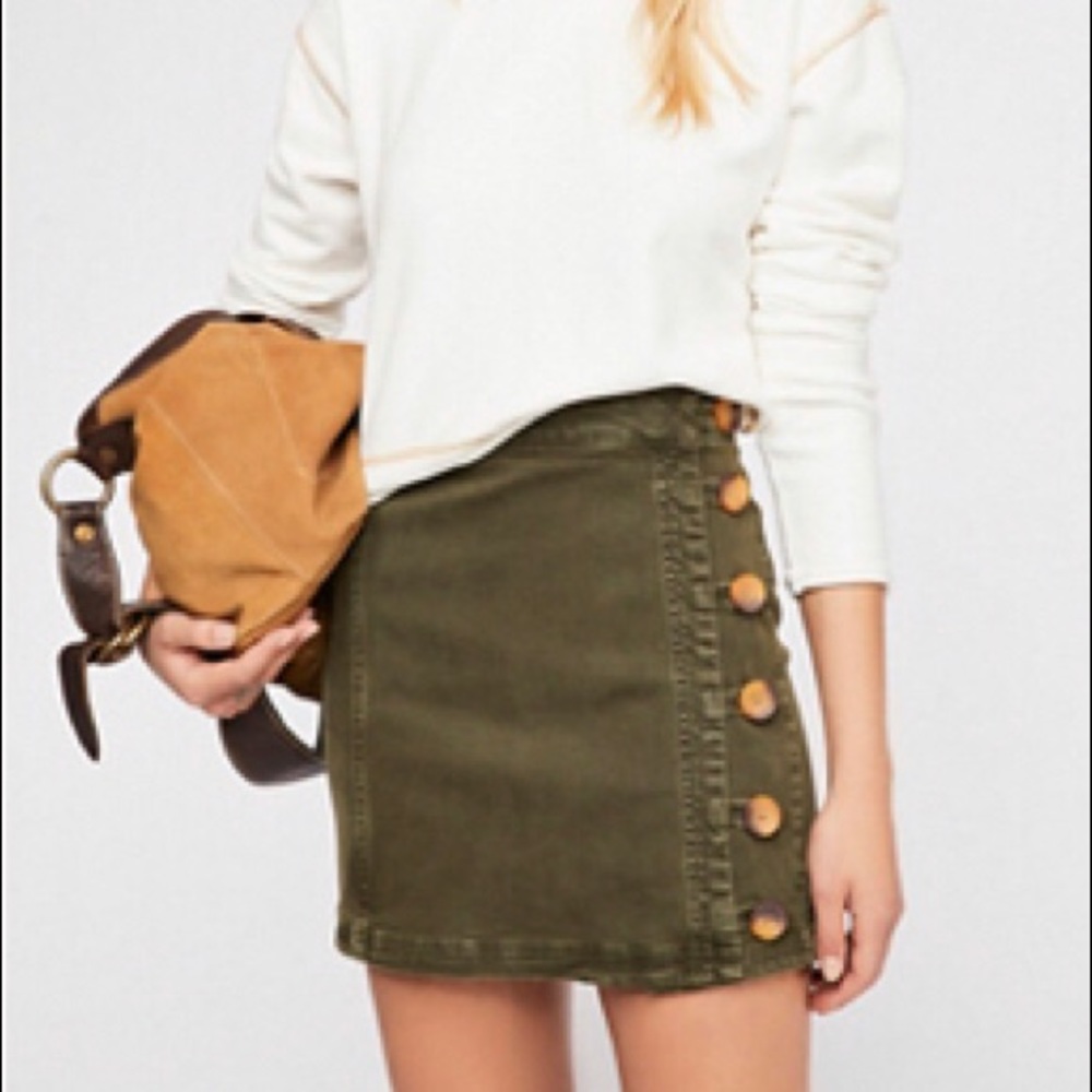 Little Daisies Mini Skirt